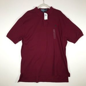Polo By Ralph Lauren XL polo NWT burgundy classic